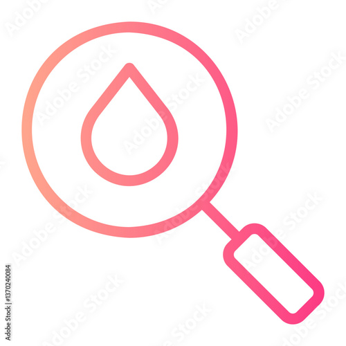 search gradient icon