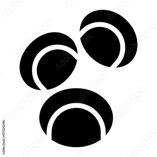 blood cells glyph icon