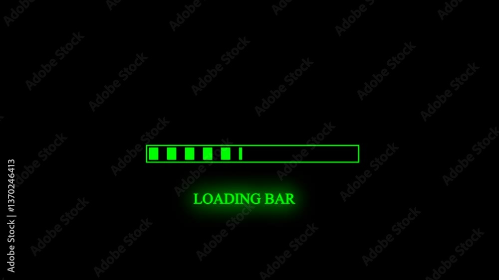 loading bar countdown and 0 to 100 interface, business movie loading bar countdown and 0 to 100 interface, business movie