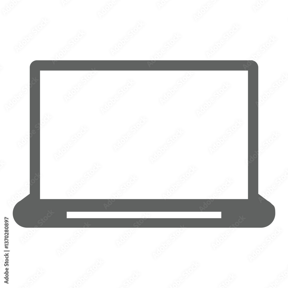 laptop isolated on white background vector illustration laptop isolated on white background vector illustration