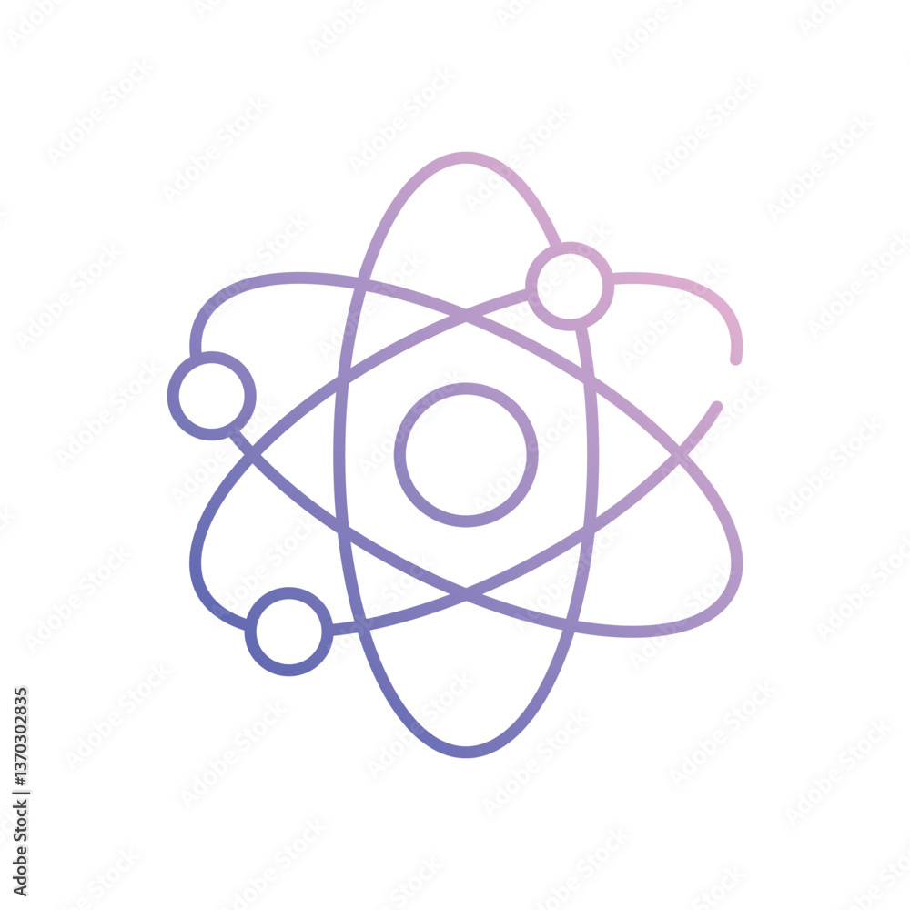 Science icon vector stock illustration Science icon vector stock illustration