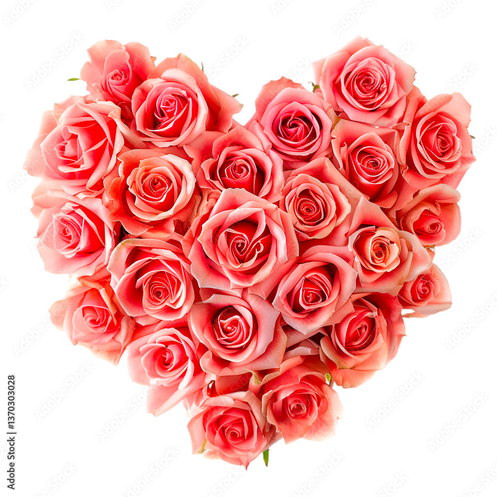 Pink roses arranged in a heart shape romantic love flowers bouquet Pink roses arranged in a heart shape romantic love flowers bouquet
