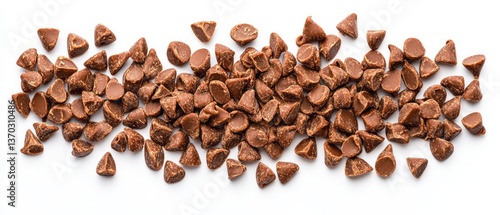 Wallpaper Mural Delicious and delightful pile of semi sweet chocolate chips Torontodigital.ca