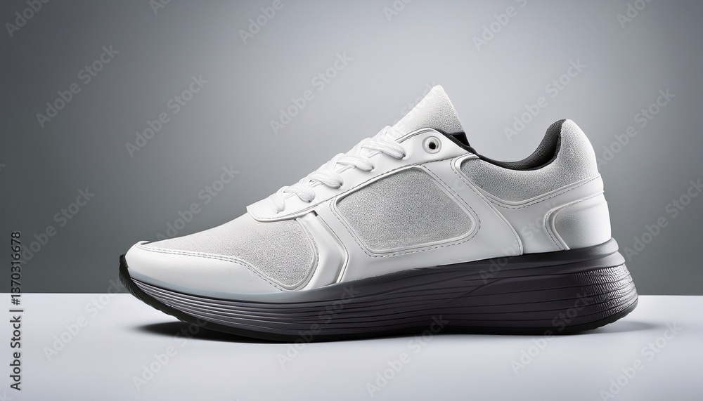 sport shoes on white background sport shoes on white background