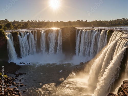 Iguazu Falls Sunset