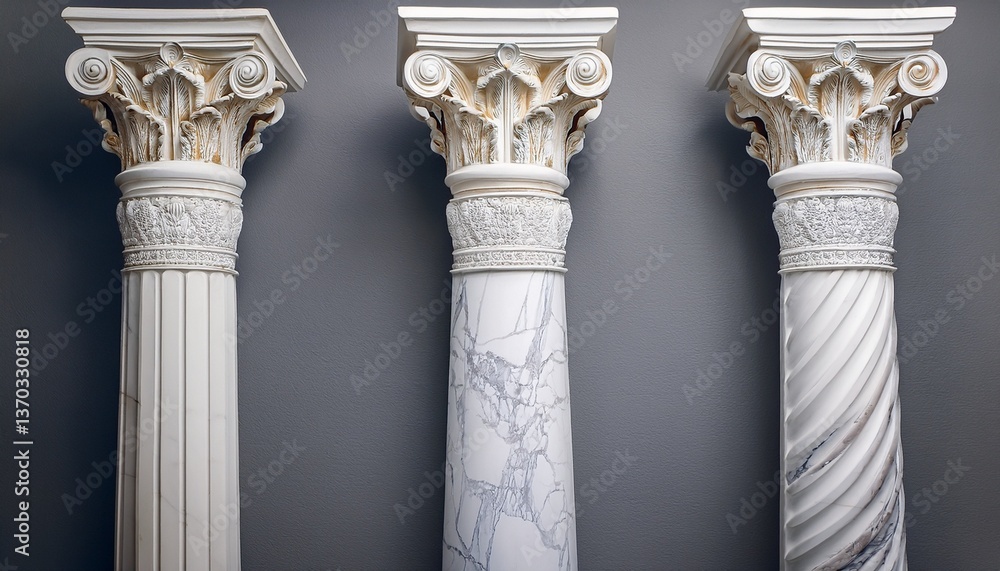 Naklejka premium ancient greek column