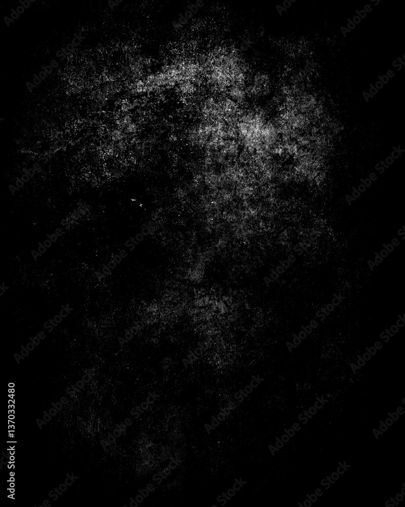 Obraz premium Black grunge damaged background, old wall, scary texture, copy space