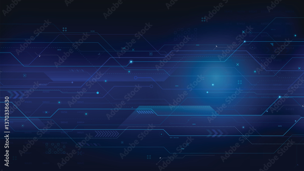 Fototapeta premium Abstract technology bacgkround 250301_003