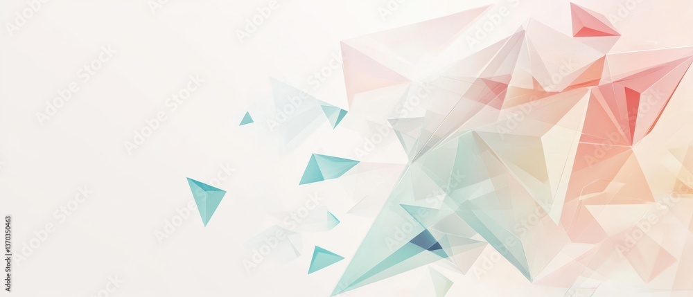 Colorful geometric shapes in modern abstract composition design Colorful geometric shapes in modern abstract composition design