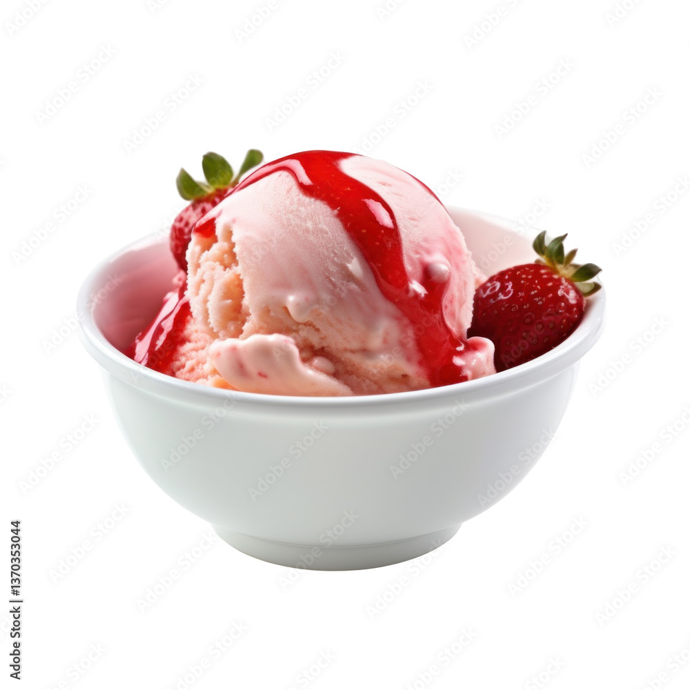 Strawberry Sauce Recipe on transparent background Strawberry Sauce Recipe on transparent background