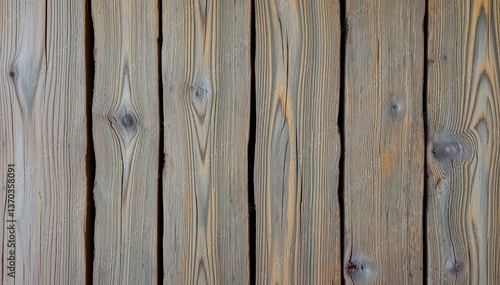 Fototapeta premium Rustic Weathered Gray Wood Planks Texture Background Natural Wooden Surface Timber Detail
