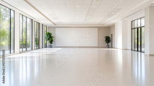 Spacious, modern event hall