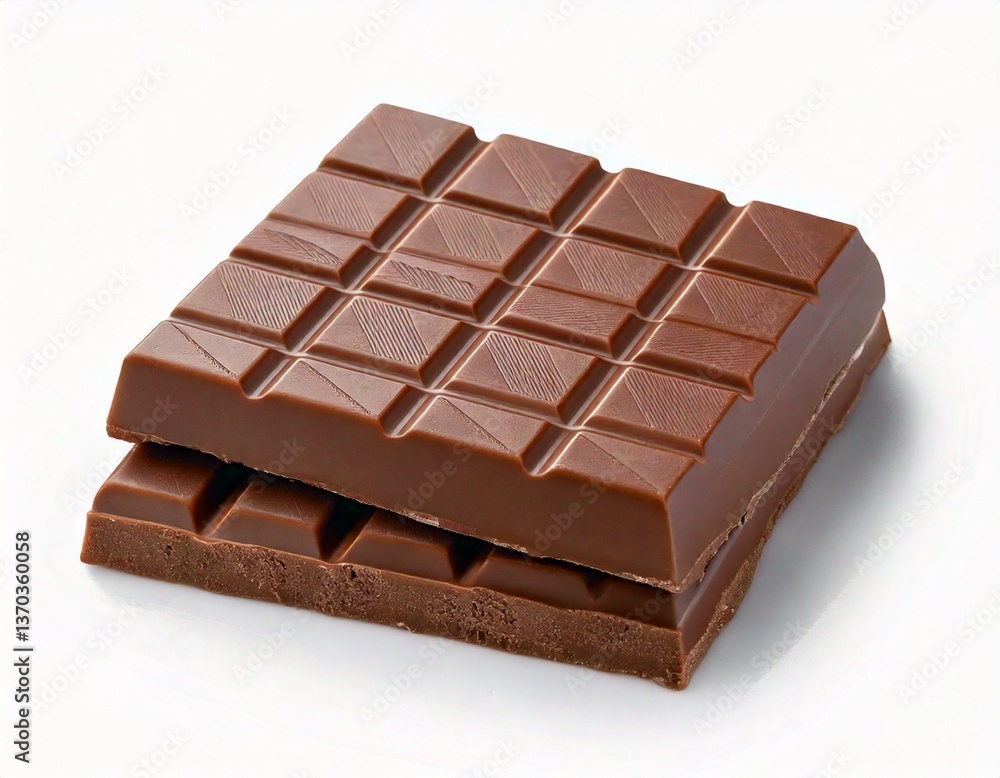 chocolate bar on white background chocolate bar on white background