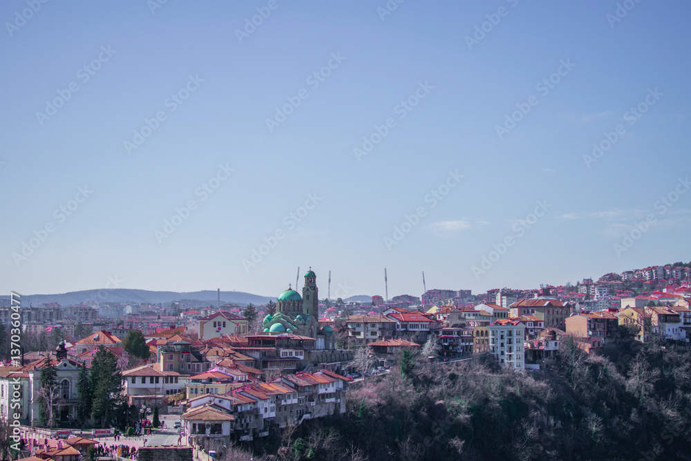panorama of an old city panorama of an old city