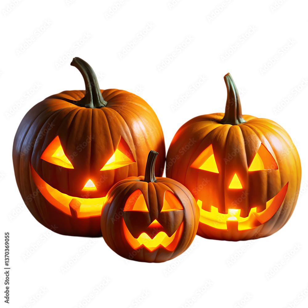 Halloween Jack-o'-Lanterns Halloween Jack-o'-Lanterns