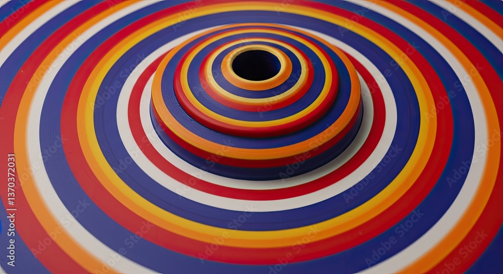 Naklejka premium Incredible, Amazing, Mind-Blowing Optical Illusion
