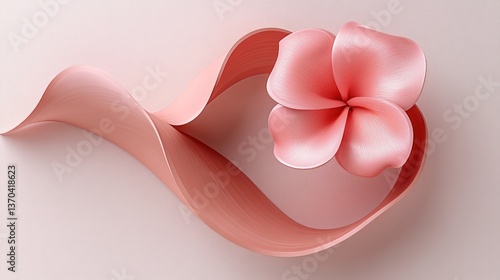 Abstract floral design