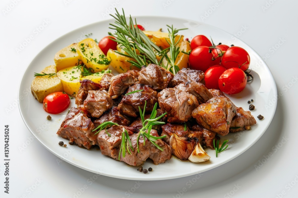 Delicious Croatian Pašticada Dish Delicious Croatian Pašticada Dish