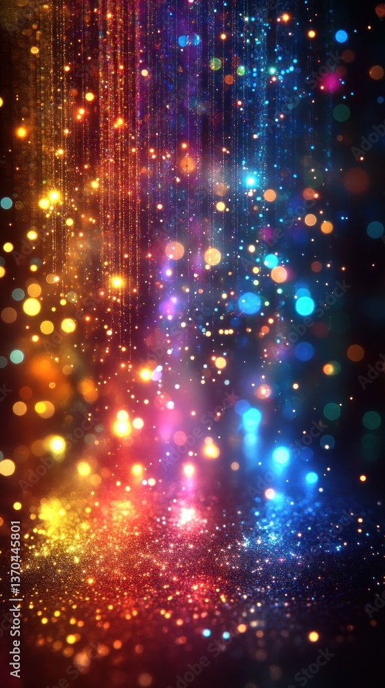 Abstract glowing lights Abstract glowing lights