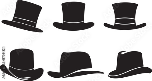 Collection of Classic Black Hats