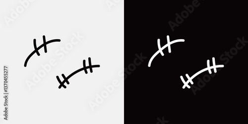 シンプルな手描き感情のセット
