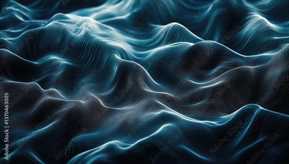 Obraz premium Abstract wave patterns