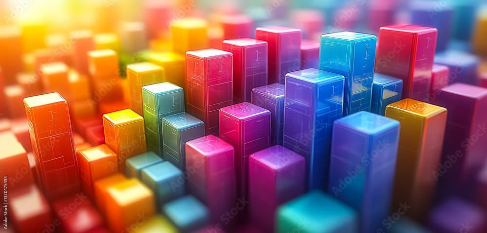 Vibrant abstract bars. Colorful geometric bars are densely arranged, creating an engaging visual effect in a modern style. Vibrant abstract bars. Colorful geometric bars are densely arranged, creating an engaging visual effect in a modern style.