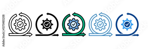 Innovation  Icon Set Multiple Style Collection