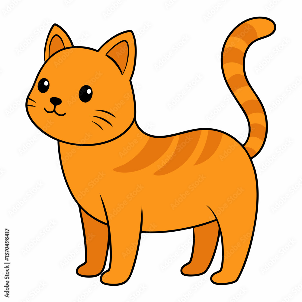 vector illustration of a cat vector illustration of a cat