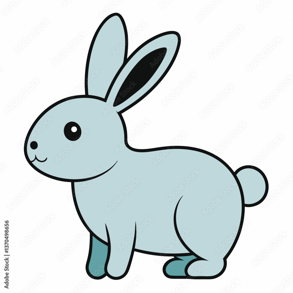 vector illustration of a rabbit vector illustration of a rabbit