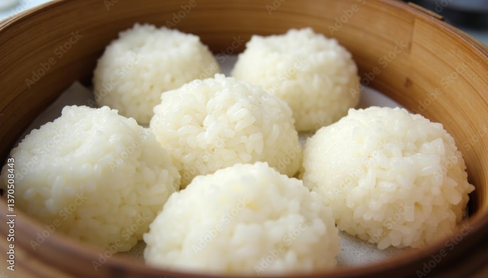 Fragrant and soft glutinous rice balls Fragrant and soft glutinous rice balls