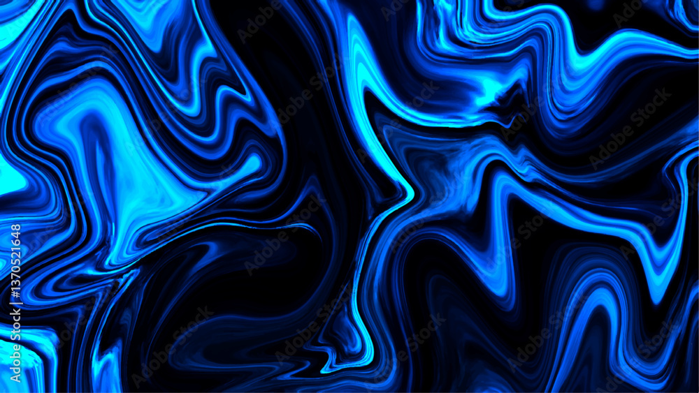 Abstract colorful liquid background smooth wave and glossy. Luxurious colorful liquid marble surfaces design. Ocean blue marbling with natural luxury style swirls of marble. Abstract colorful liquid background smooth wave and glossy. Luxurious colorful liquid marble surfaces design. Ocean blue marbling with natural luxury style swirls of marble.