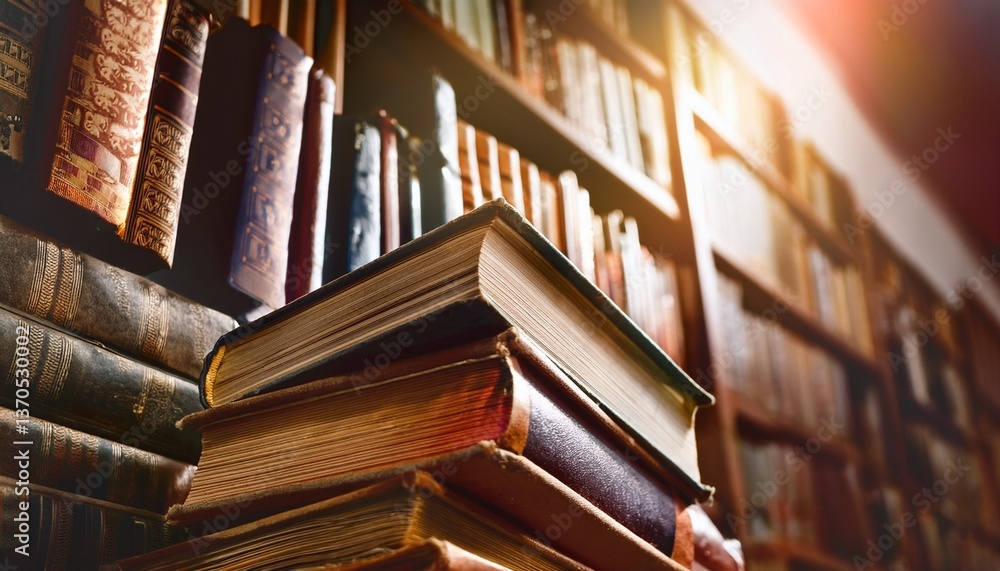 Obraz premium Celebrate the timelessness of literature. 