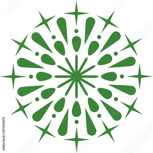 Line illustration Summer in Japan icon set fireworks