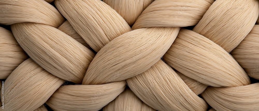 Braided Texture Closeup Braided Texture Closeup