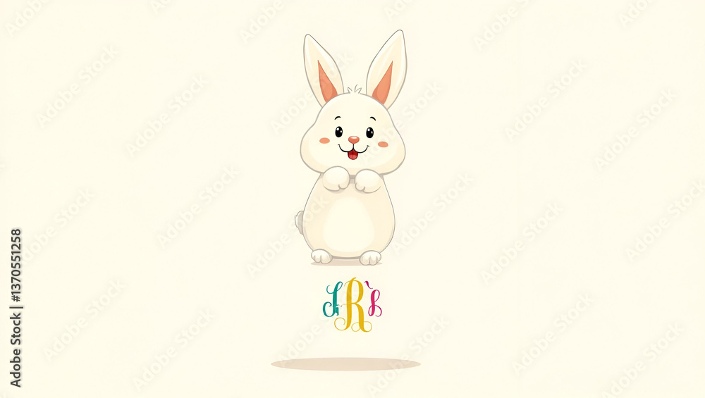 Delightful Easter Bunny Vector Illustration
Delightful Easter Bunny Vector Illustration