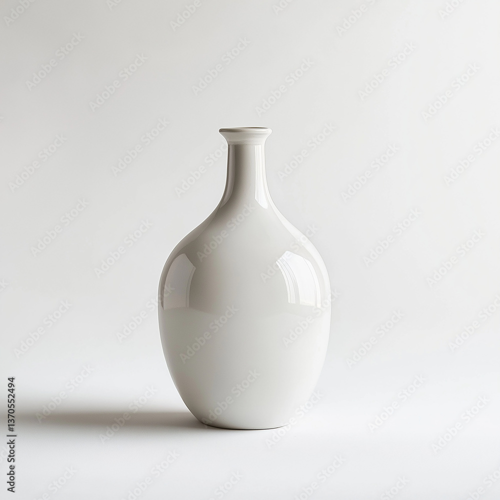 white vase on the table white vase on the table