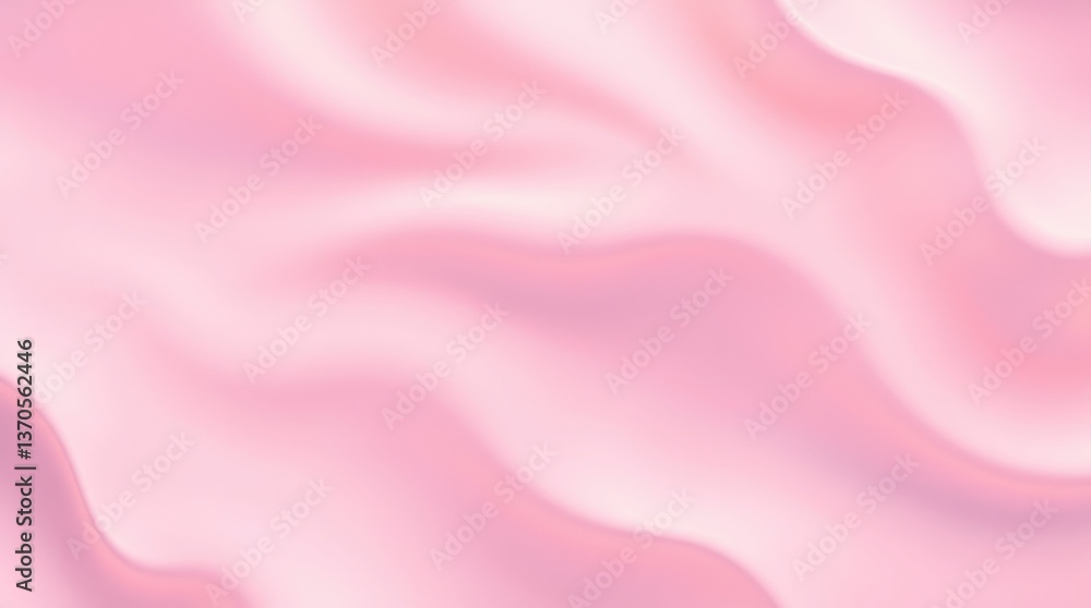 Obraz premium Pink Fabric Abstract Flow