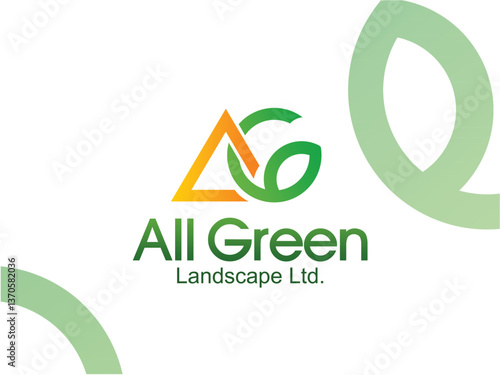 all green Logo Design, AG Mon...