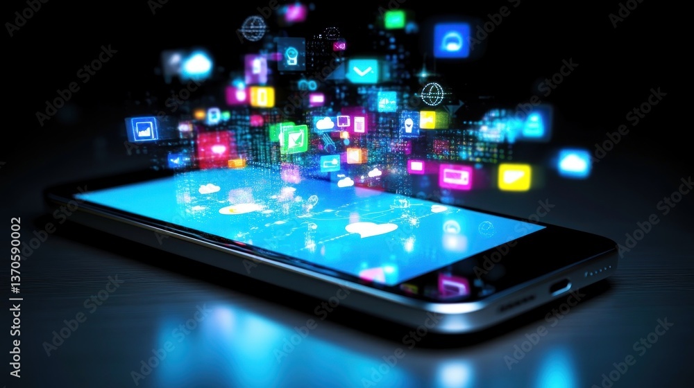Smartphone Digital Interface Apps Technology Smartphone Digital Interface Apps Technology
