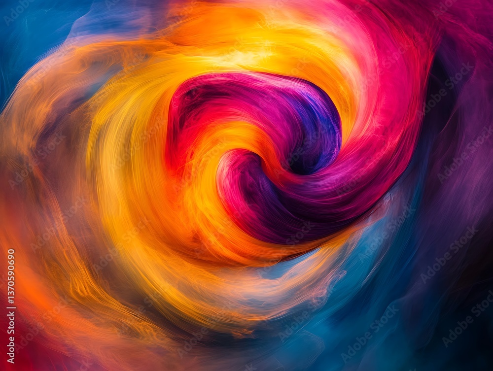 Abstract swirling vibrant colors. Abstract swirling vibrant colors.
