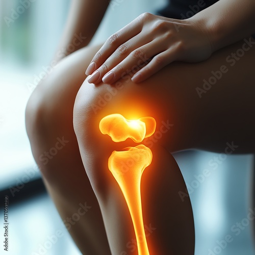 Knee Pain, Skeletal Anatomy, Close-Up