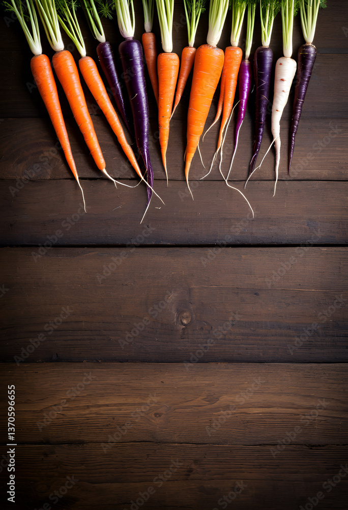 Obraz premium bunch of carrots