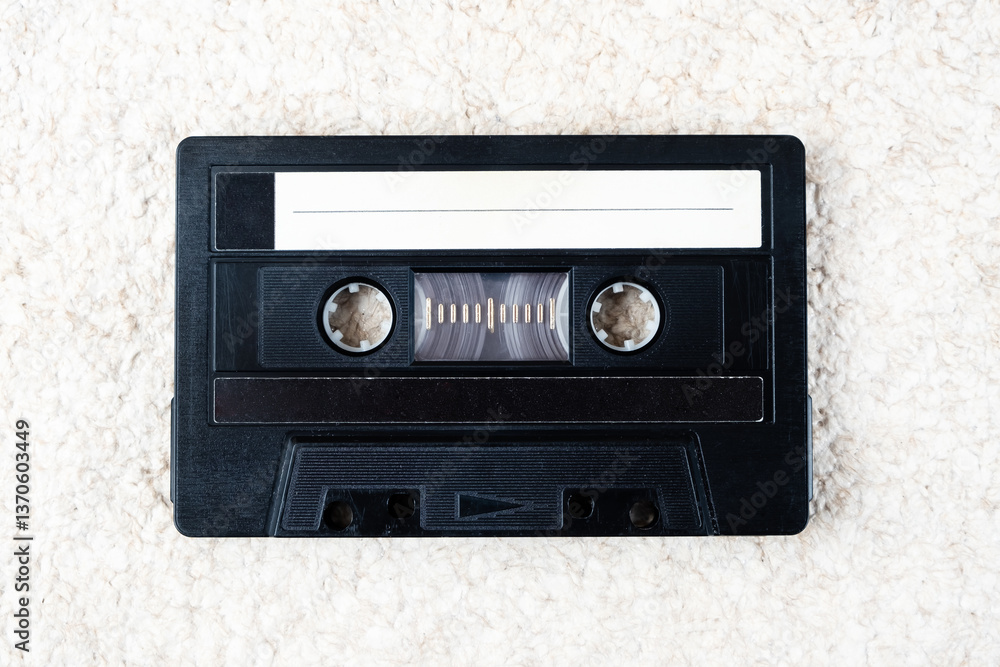 Old Audio Tape Cassette