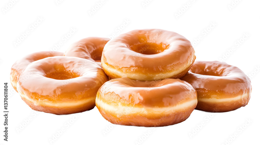 piles of glazed donuts isolated on transparent background
piles of glazed donuts isolated on transparent background