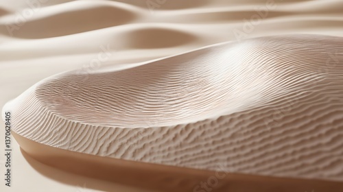 Abstract Beige Sand Dune Texture Background