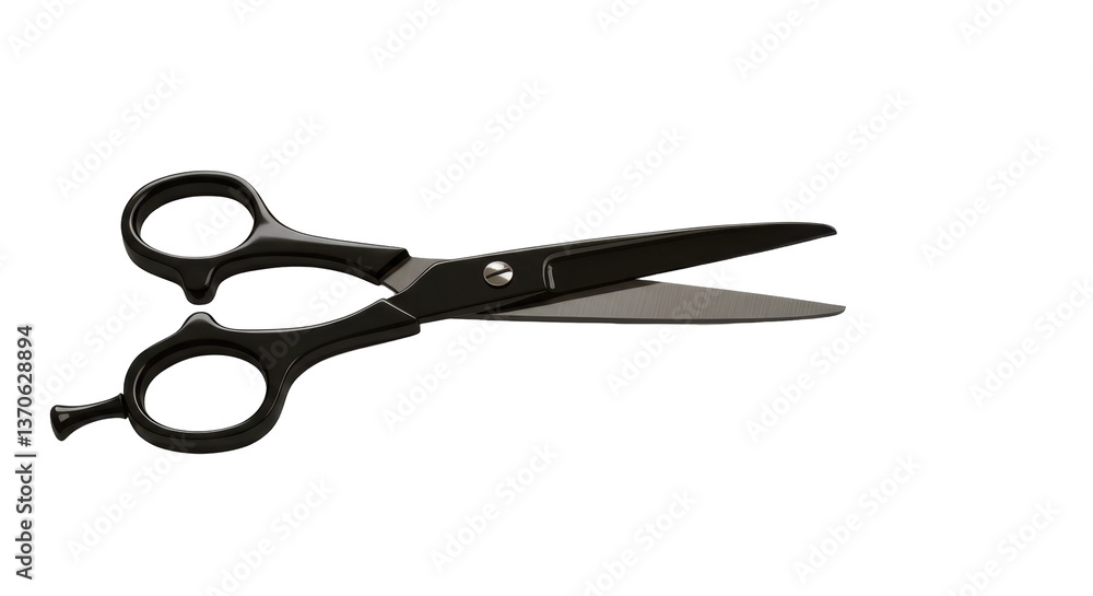Isolated Black Scissors Isolated Black Scissors