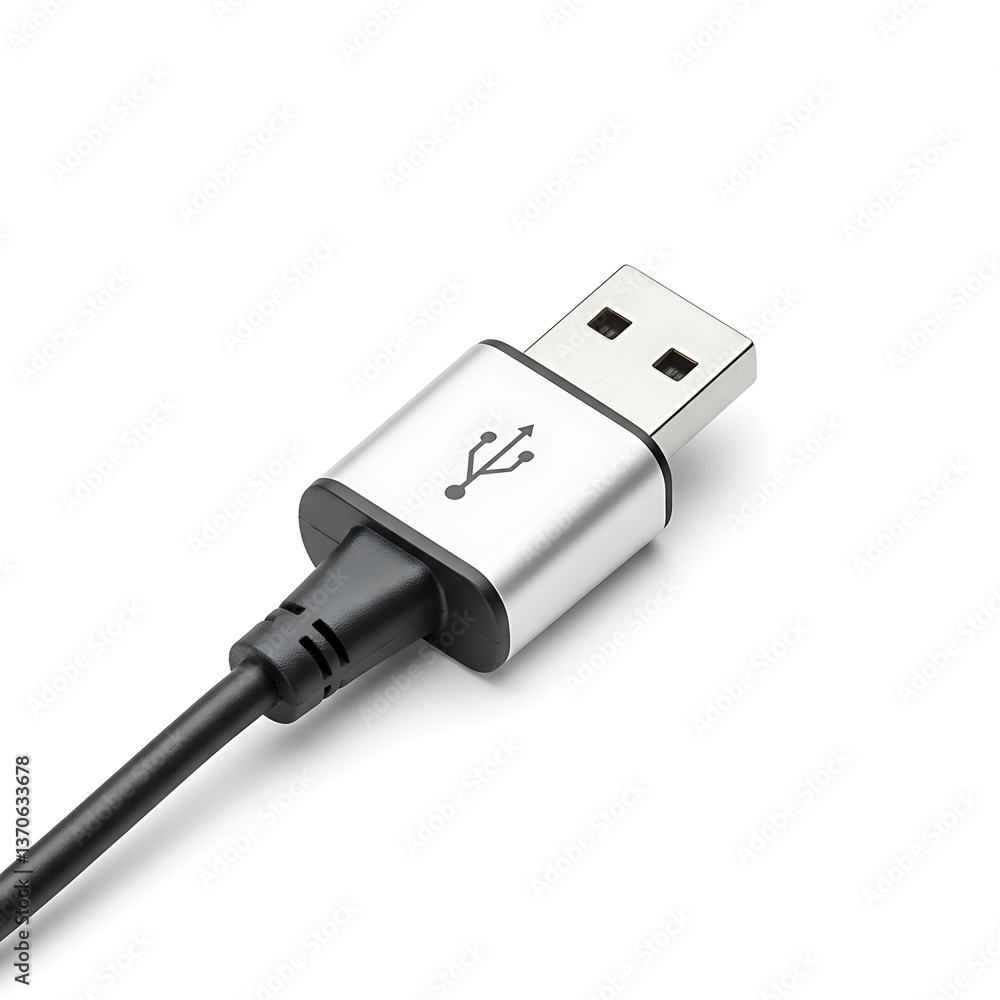 High-Resolution Image of USB-C to USB-A Adapter Cable High-Resolution Image of USB-C to USB-A Adapter Cable