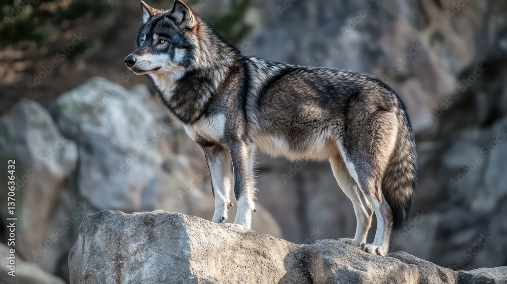 Obraz premium Two Dogs Interior Image