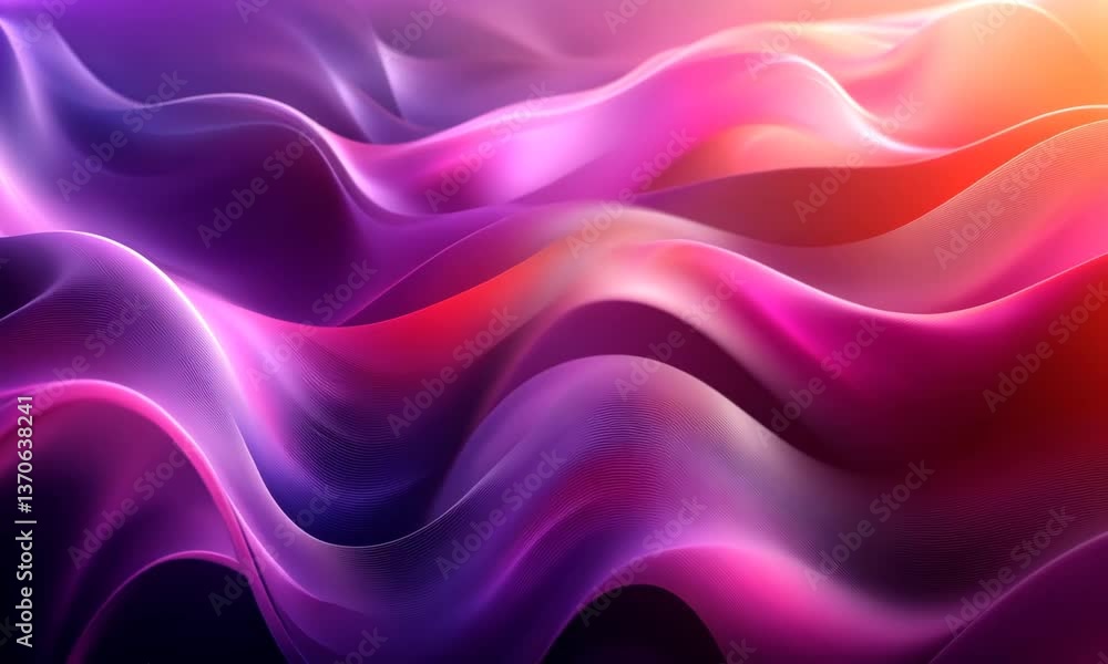 Abstract fluid gradient waves background animation with mesmerizing color transitions Abstract fluid gradient waves background animation with mesmerizing color transitions